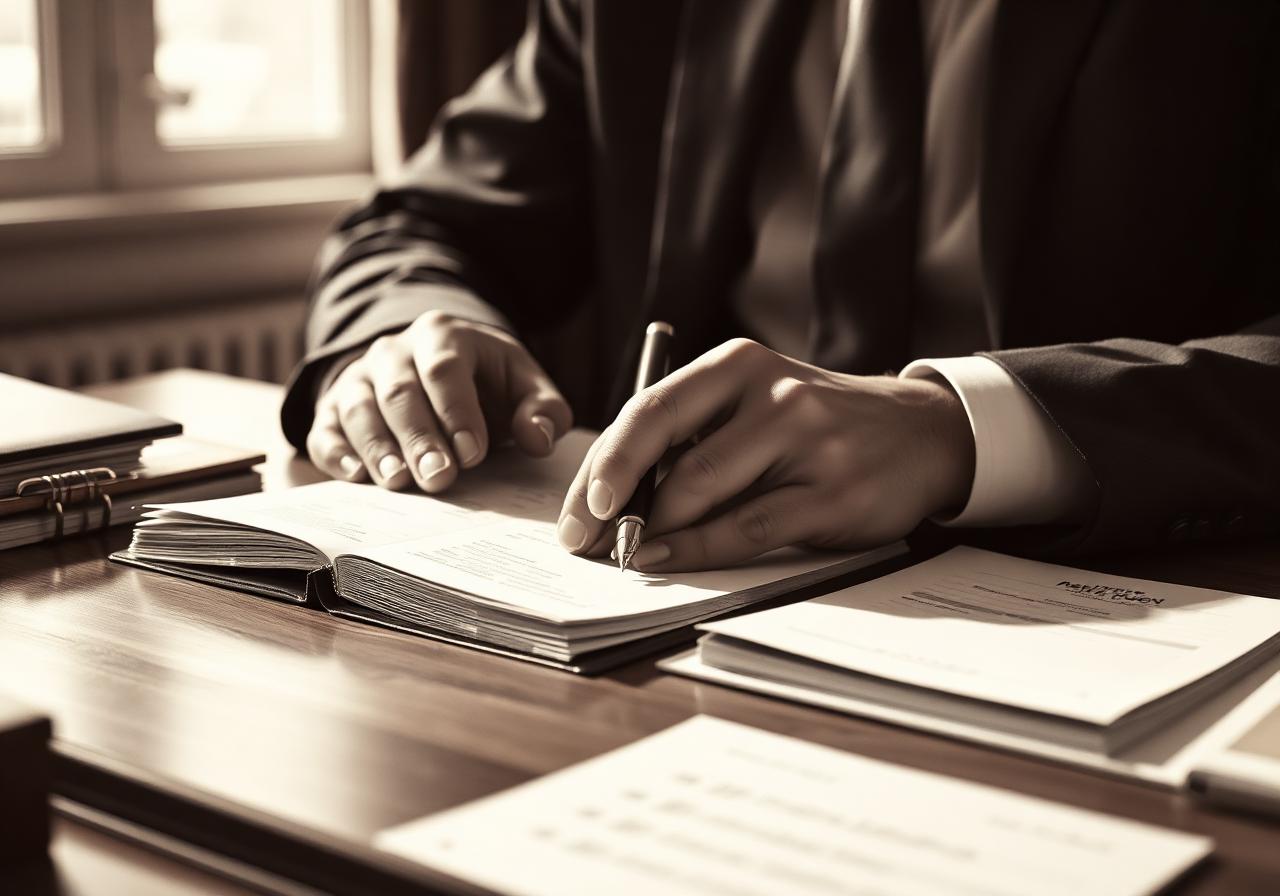 Executive reviewing recovery ledger